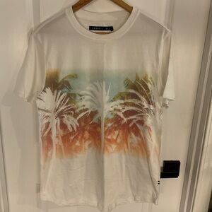 Edgar + Ash - Short Sleeve Shirt - White - Men’s Size Large
